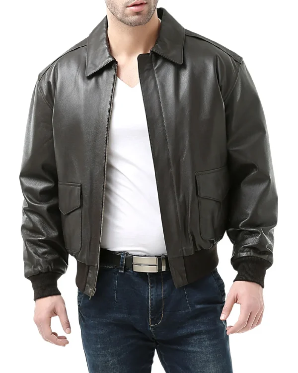 Buy Men Leathers Landing Air Force A-2 Leather Flight