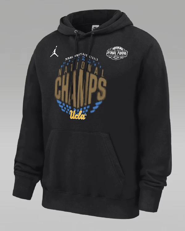 UCLA Bruins NCAA National Champions Black Hoodie