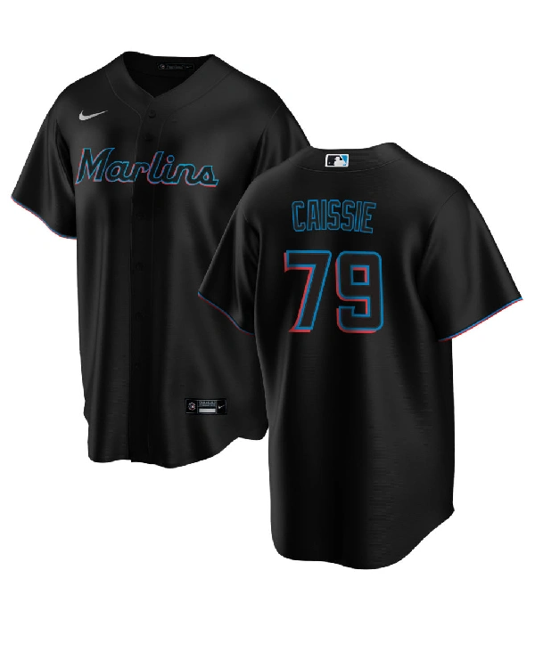 Miami Marlins Black Fleece Jersey