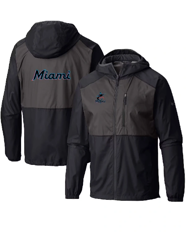 Miami Marlins Full-Zip Windbreaker Jacket