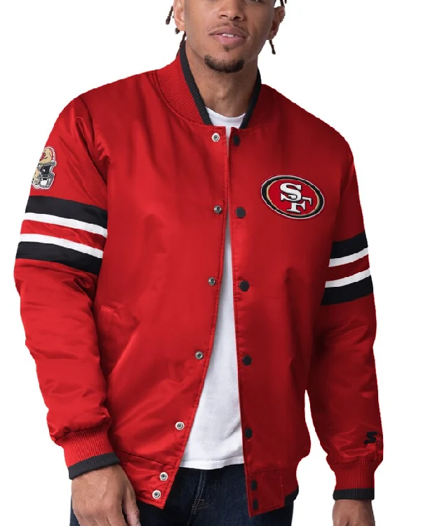 San Francisco 49ers Starter Varsity Jacket