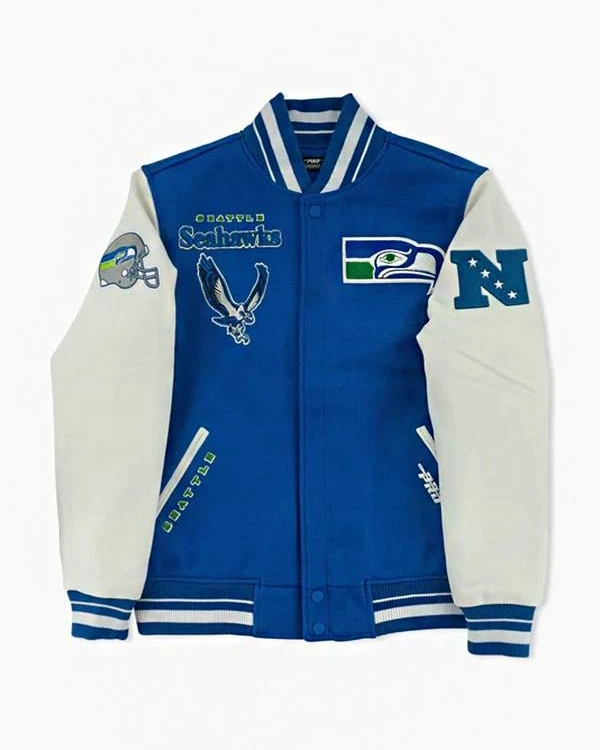 Seattle Seahawks Letterman Varsity Jacket