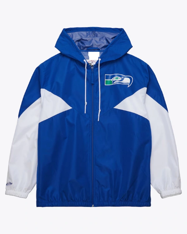 Seattle Seahawks Lightweight Full-Zip Windbreaker Jacket