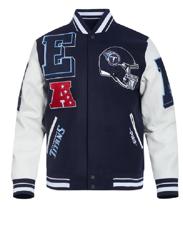 Tennessee Titans RIB Wool Varsity Jacket