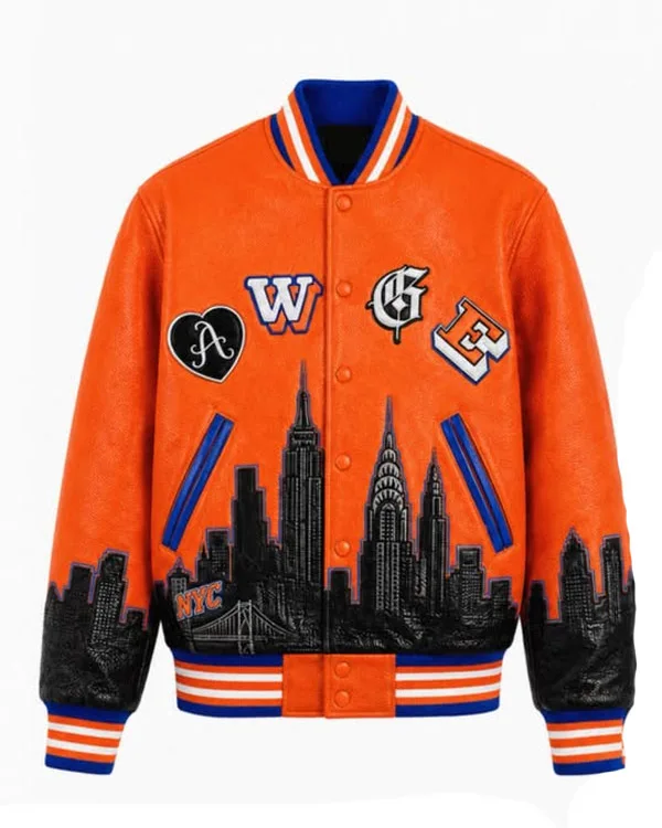 AWGE × New York Knicks Finals Championship Jacket