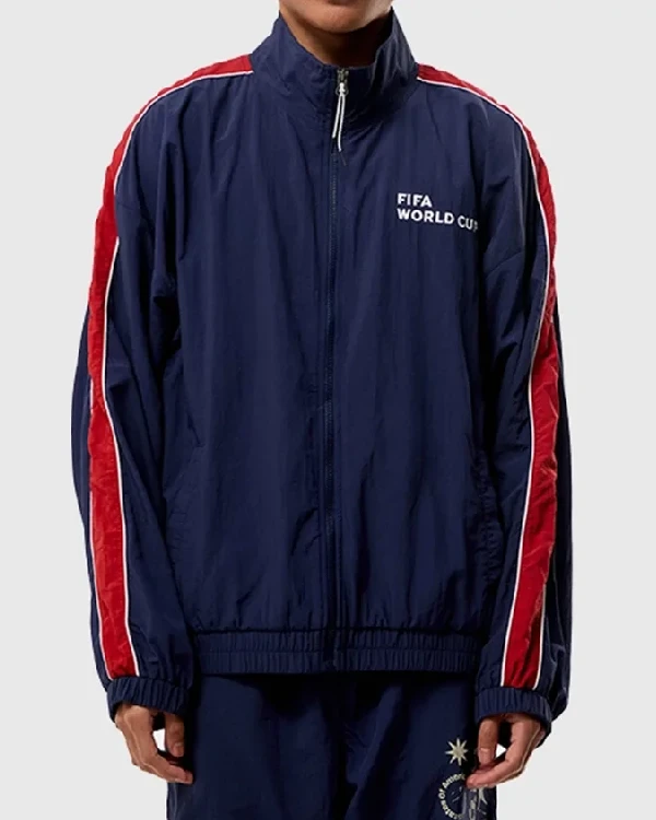 Buy Team USA FIFA World Cup 2026 Navy Blue Track Jacket On Sale