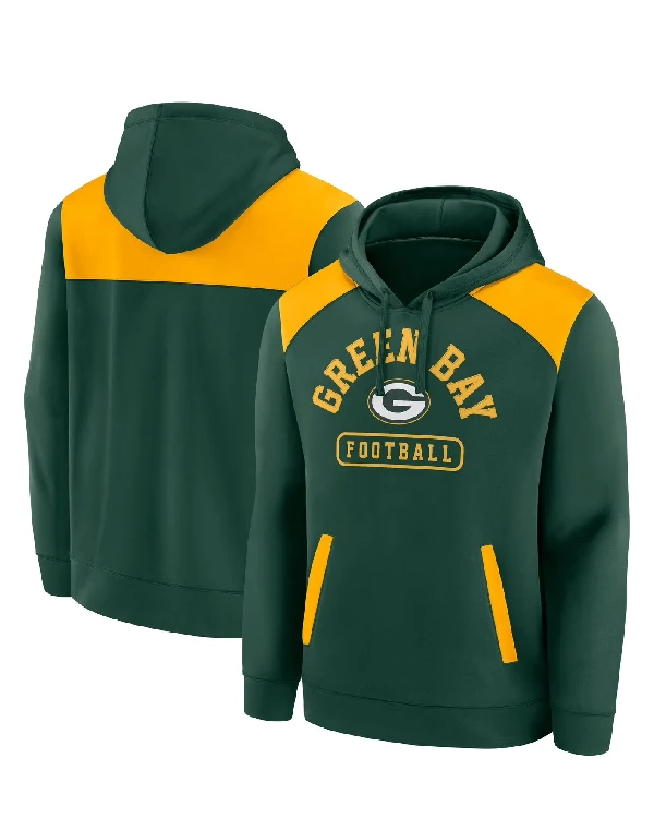 Green Bay Packers Pullover Fleece Hoodie