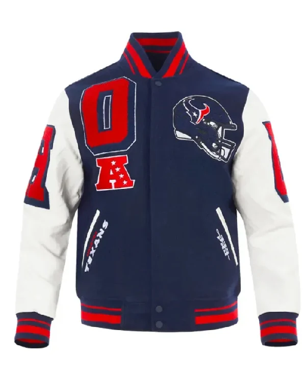 Houston Texans Mashup Varsity Jacket