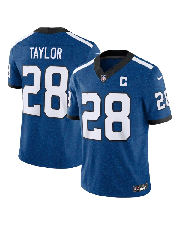 Men's Nike Jonathan Taylor Blue Indianapolis Colts Vapor F.U.S.E