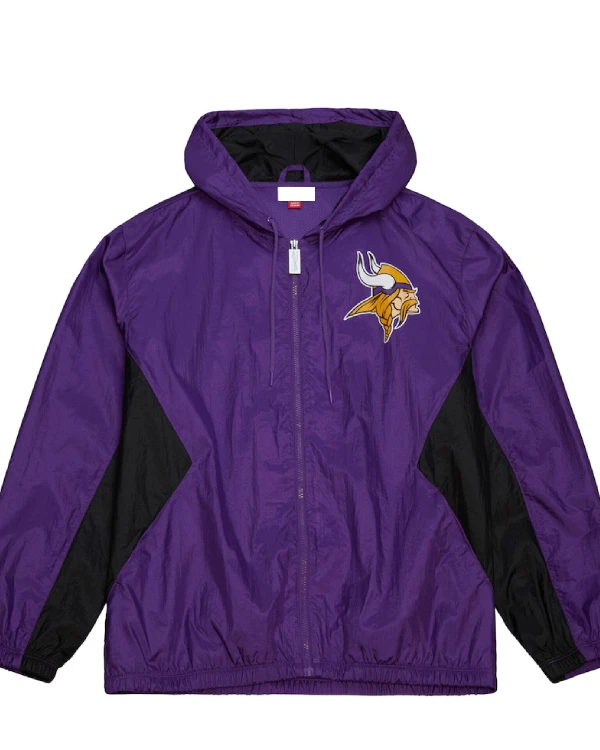 Minnesota Vikings Full-Zip Windbreaker Jacket