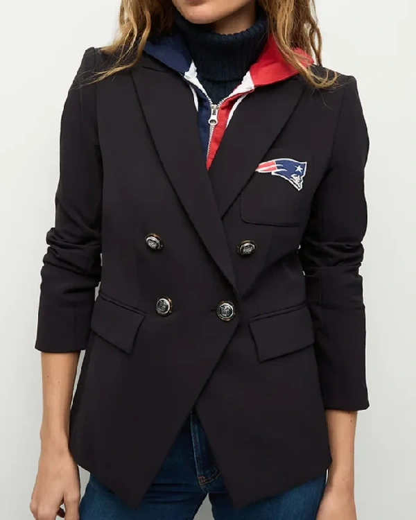 New England Patriots Black Blazer