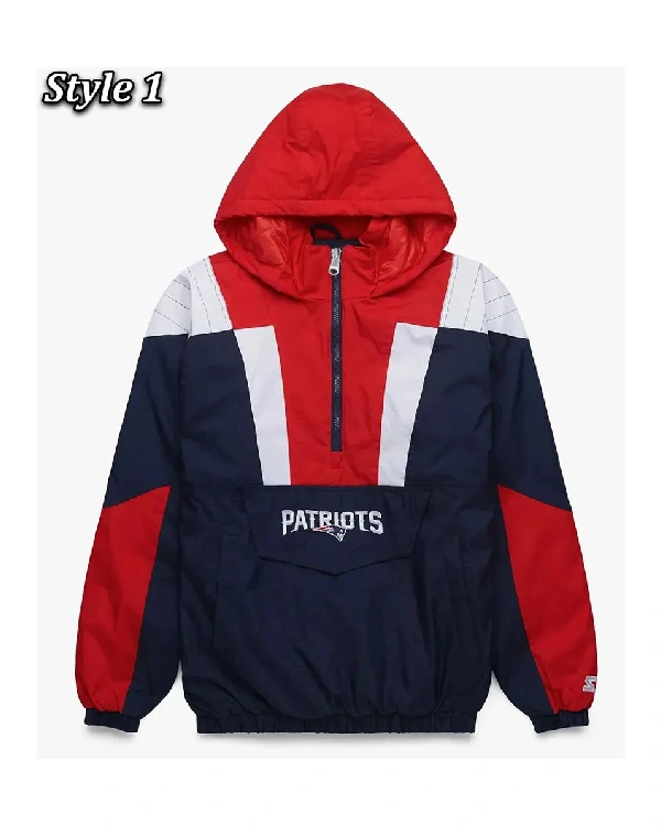 New England Patriots Pullover Jacket