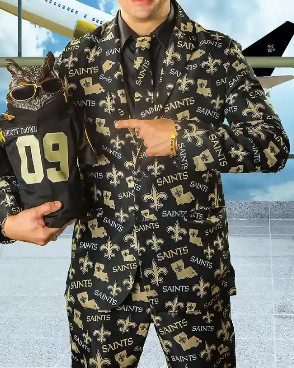 New Orleans Saints Suit