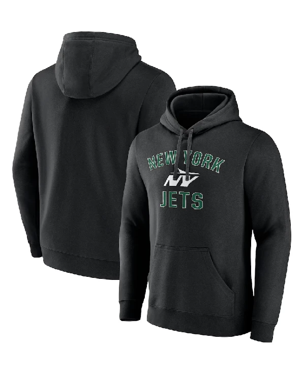 New York Jets Black Pullover Hoodie