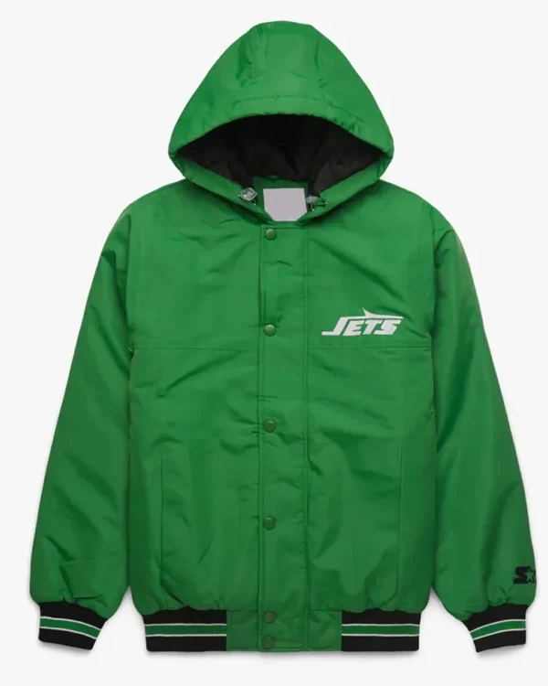 New York Jets Green Hooded Jacket