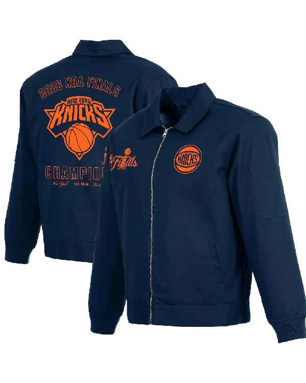 New York Knicks 2026 NBA Finals Champions Full-Zip Jacket