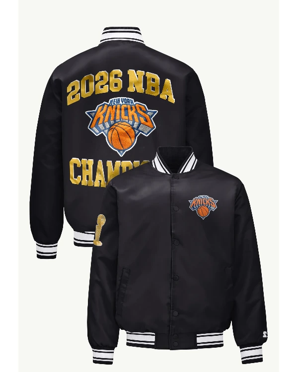 New York Knicks NBA Champions Black Jacket