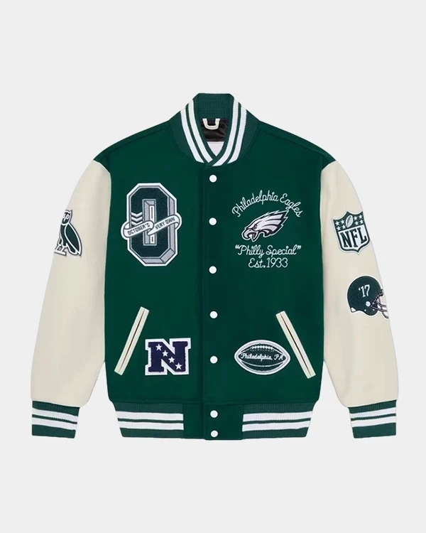 Philadelphia Eagles Varsity Jacket sale