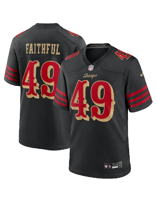 San Francisco 49ers Black Jersey