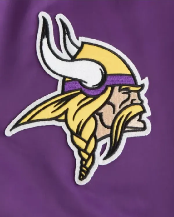 Shop Men’s Abercrombie Minnesota Vikings Varsity Bomber Jacket
