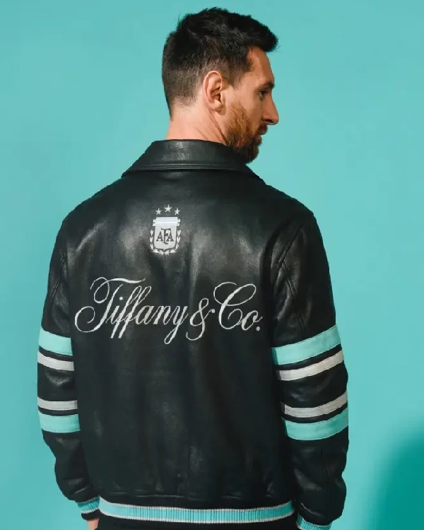 Tiffany & Co Lionel Messi Leather Jacket