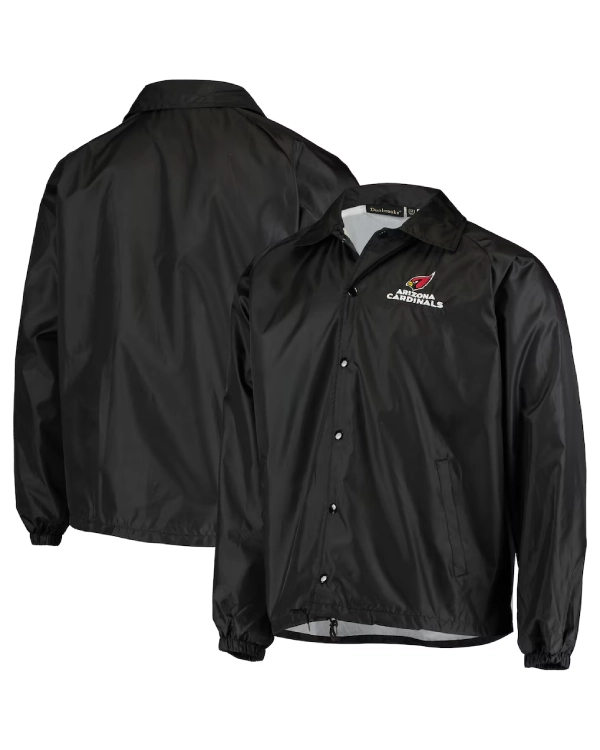 Arizona Cardinals Full Snap Windbreaker Jacket