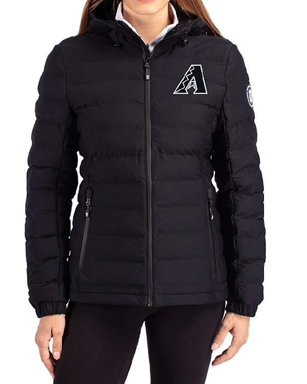 Arizona Diamondbacks Full Zip Puffer Jacket