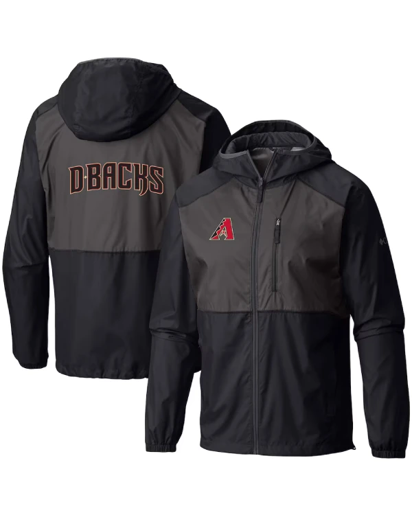 Arizona Diamondbacks Full-Zip Windbreaker Jacket