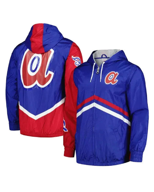 Atlanta Braves Full-Zip Windbreaker Jacket