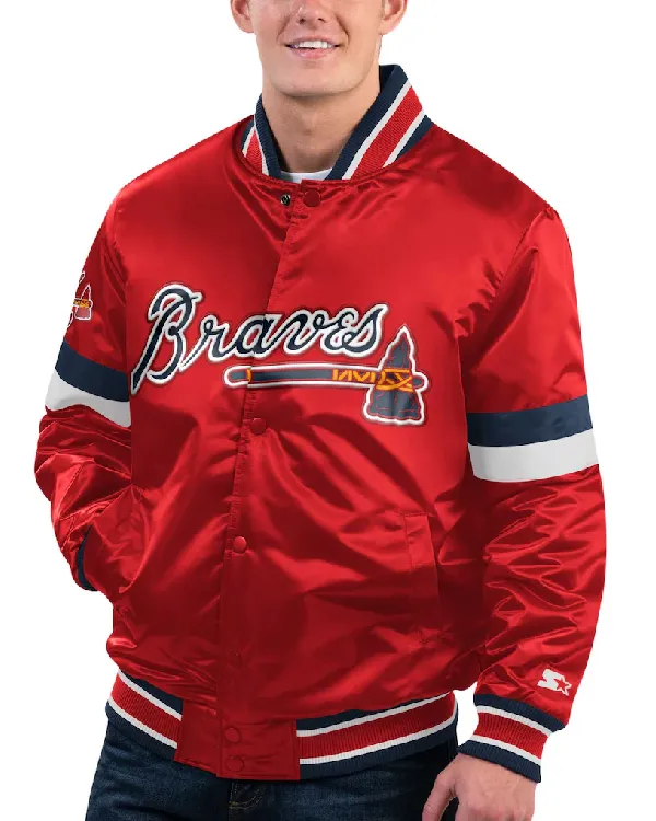 Atlanta Braves Starter Satin Jacket