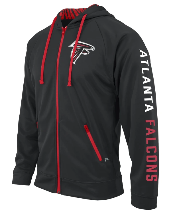 Atlanta Falcons Full Zip Hooded Jacket