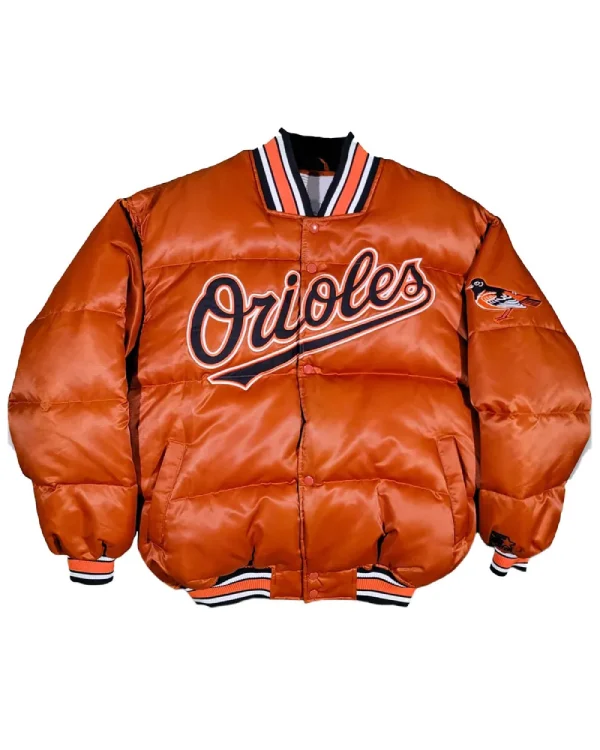 Baltimore Orioles Full-Snap Puffer Jacket