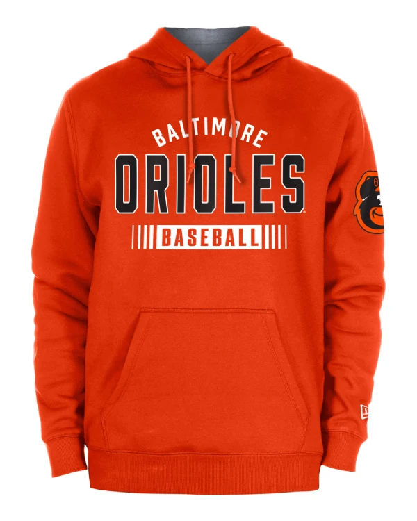 Baltimore Orioles Pullover Fleece Hoodie