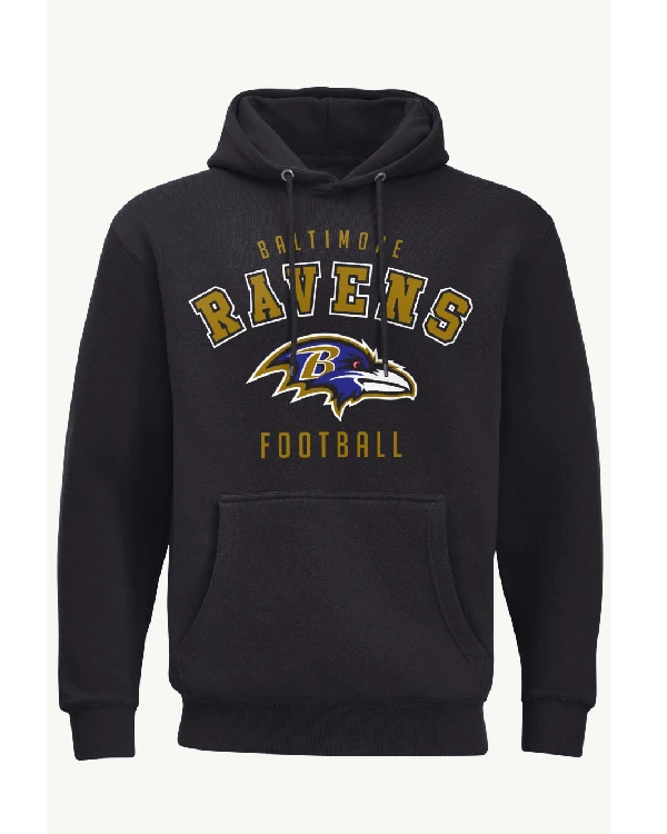 Baltimore Ravens Pullover Black Hoodie