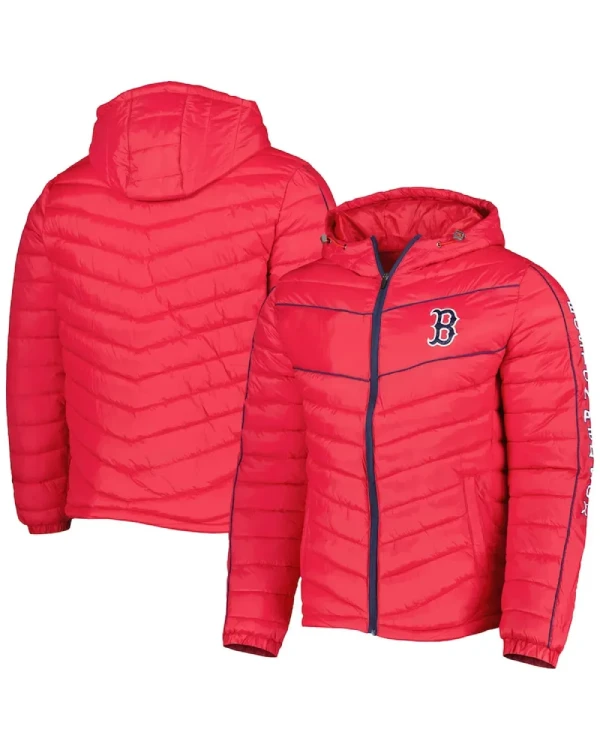 Buy Boston Red Sox Puffer Full-Zip Red