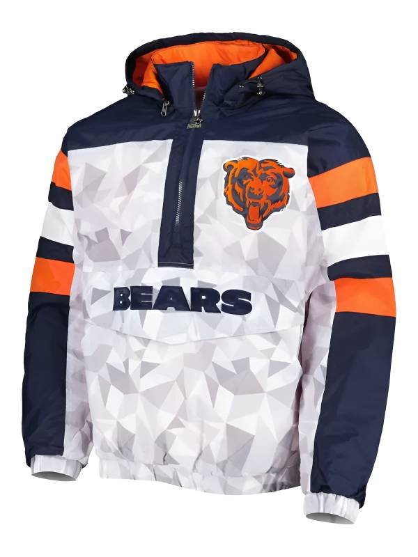 Chicago-Bears-Raglan-Half-Zip-Hooded-Jacket-White_Navy