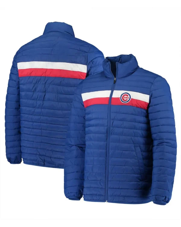 Chicago Cubs Full-Zip Puffer Jacket