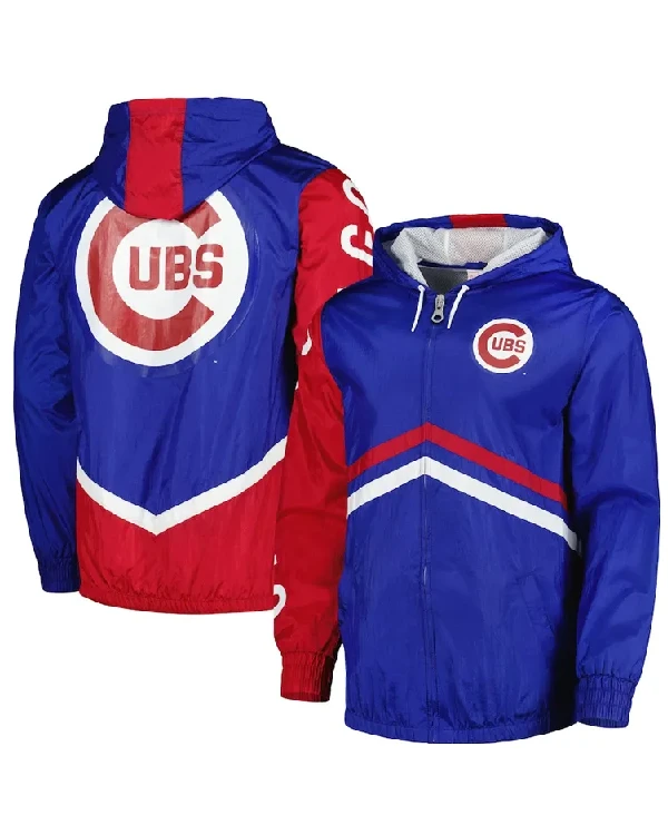 Chicago Cubs Full-Zip Windbreaker Jacket