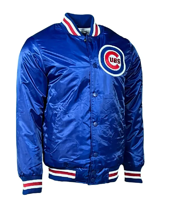 Chicago Cubs Satin Starter Jacket