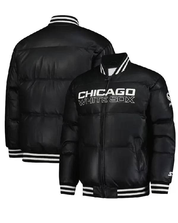 Chicago White Sox Black Puffer Jacket