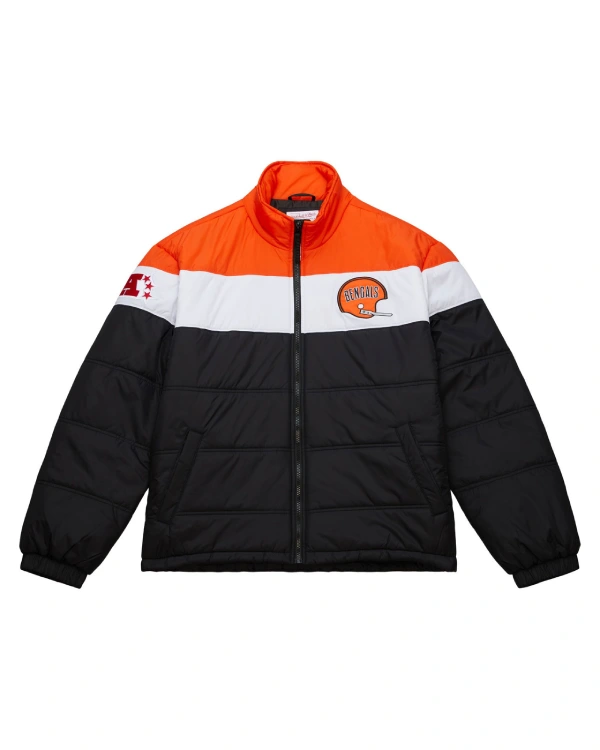 Cincinnati Bengals Full Zip Puffer