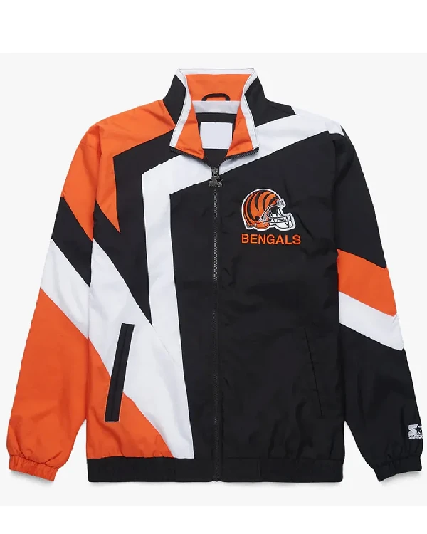 Cincinnati Bengals Star Windbreaker Jacket
