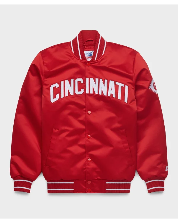 Cincinnati Reds Starter Satin Jacket