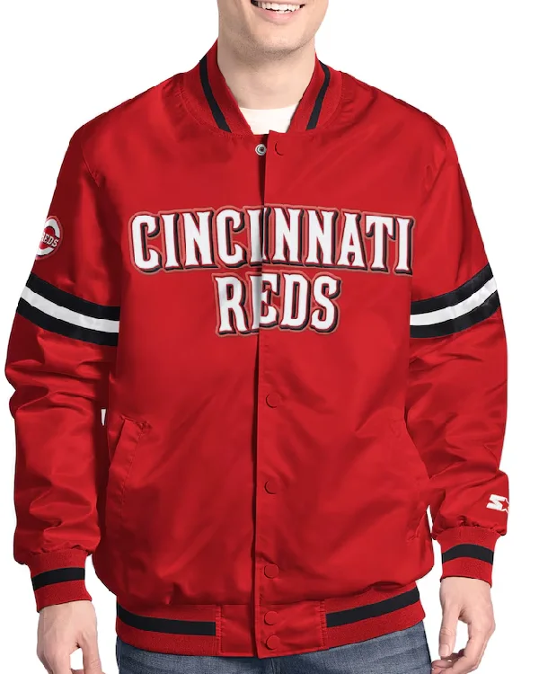Cincinnati Reds Starter Varsity Jacket