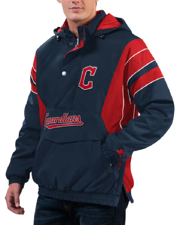 Cleveland Guardians Starter Pullover Jacket