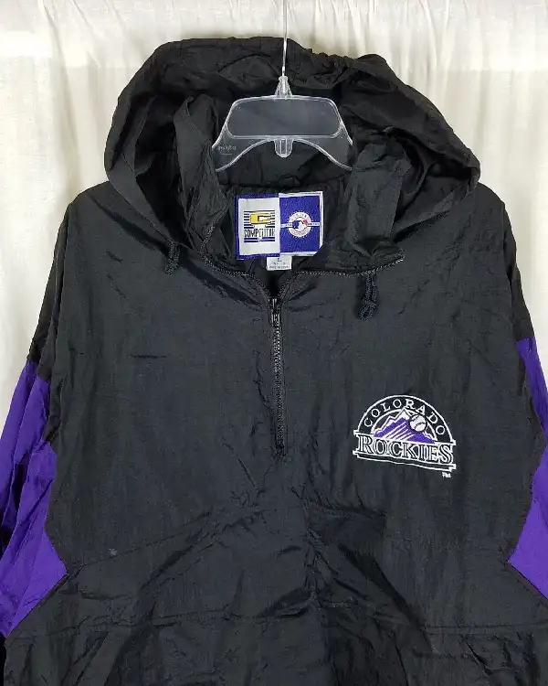 Colorado Rockies Vintage Windbreaker Jacket