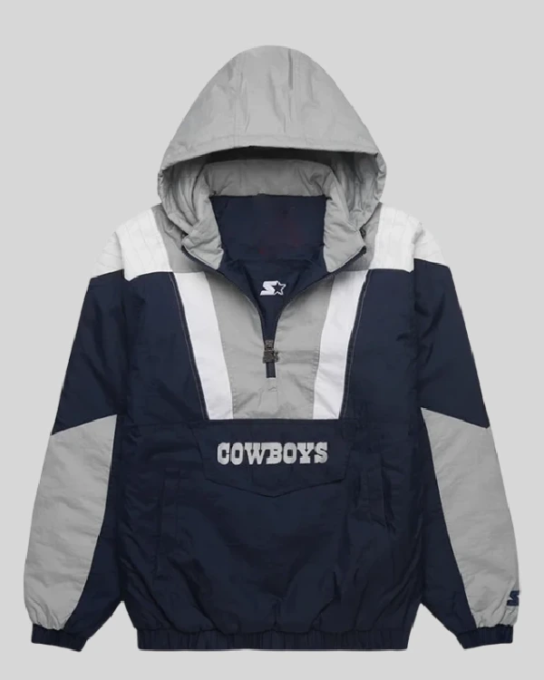 Dallas Cowboys Starter Pullover Hooded Jacket