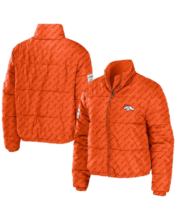 Denver Broncos Full-Zip Puffer Jacket