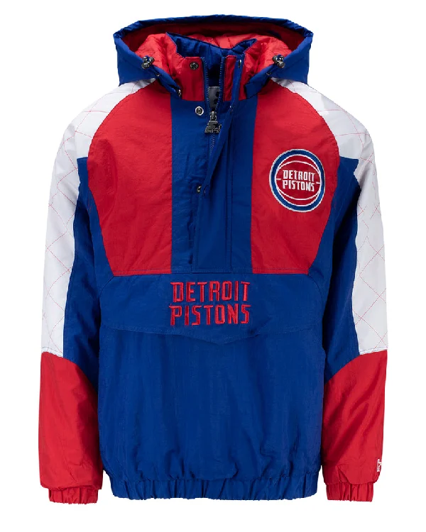 Detroit Pistons Starter Pullover Jacket
