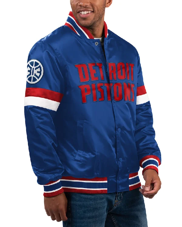 Detroit Pistons Starter Varsity Jacket